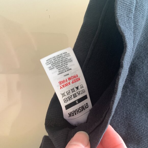 BNWT GYMSHARK Ribbed Cotton Seamless Shorts BLACK SZ S SOLD OUT - Picture 11 of 15